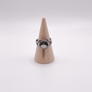 Mother of Pearl Native American Ring Vintage Size